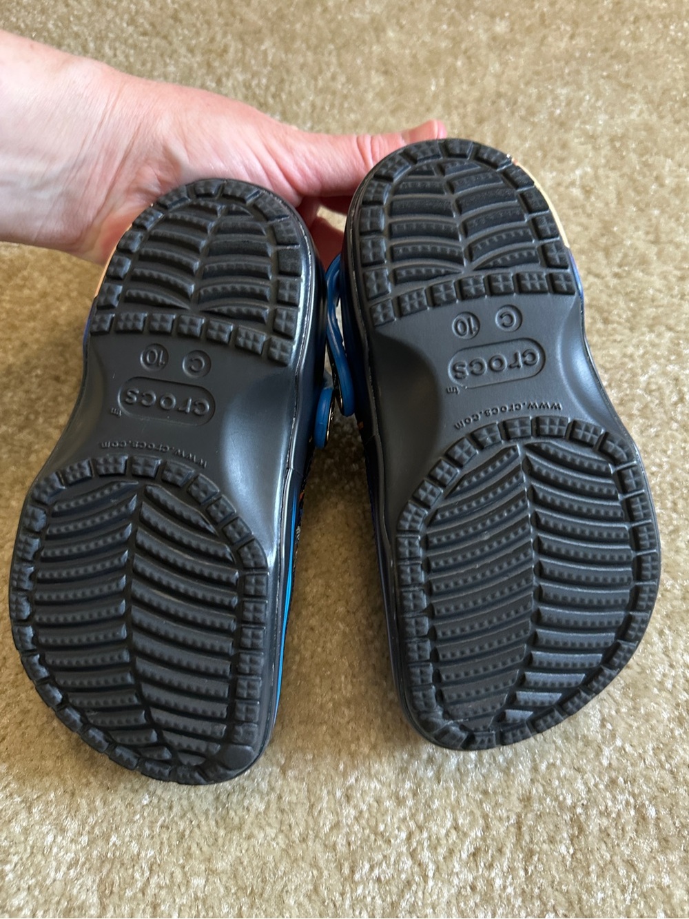 Blue Kids Sonic the Hedgehog Crocs - Picture 4 of 5